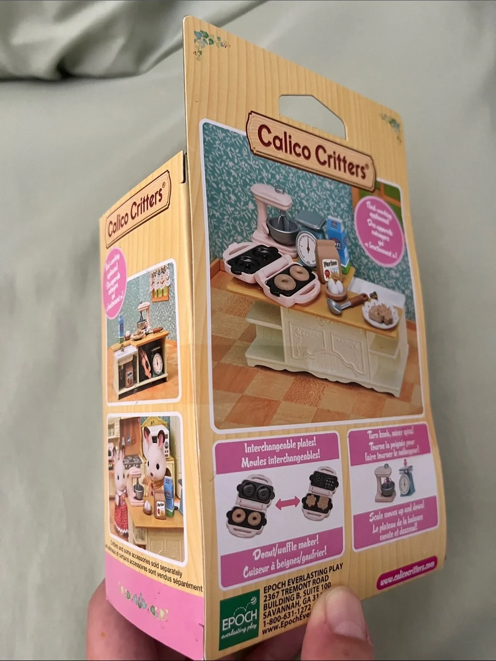 calico critters kitchen island
